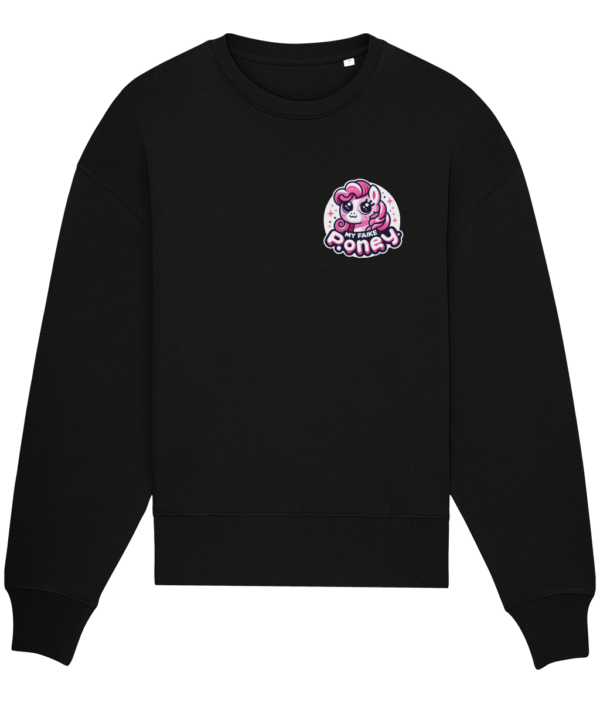 myfakeponey Bluza Unisex Cu Guler 2x2 | Radder